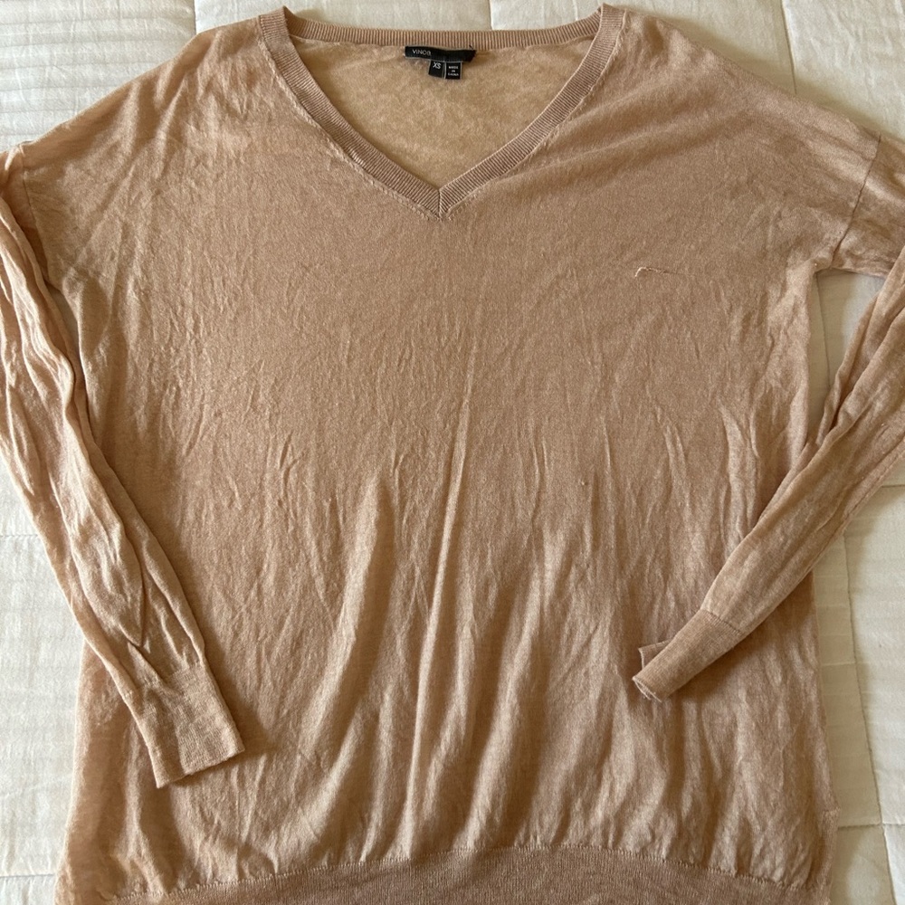 Vince Women's Tan Sweater